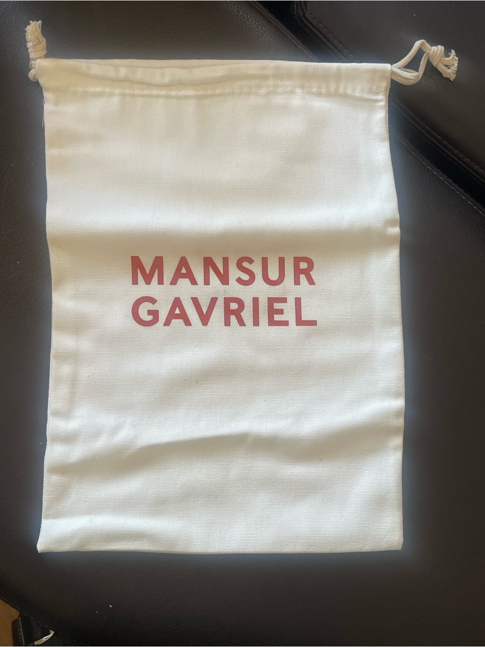 Brand New, Mansur Gavriel Maple Leather Square-Toe Ballet Flats, Size 37.5 - Picture 4 of 10